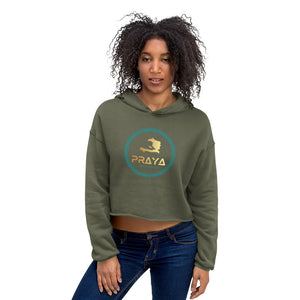 Haiti Womens Crop Hoodie